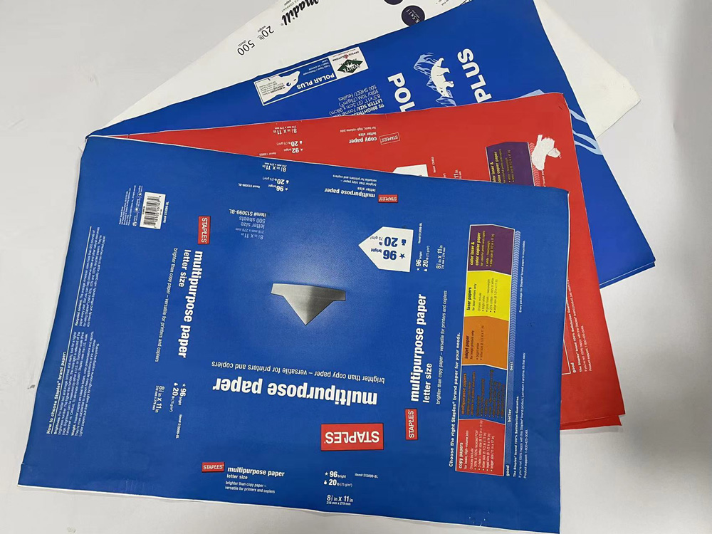 包装淋膜印刷（多色）纸